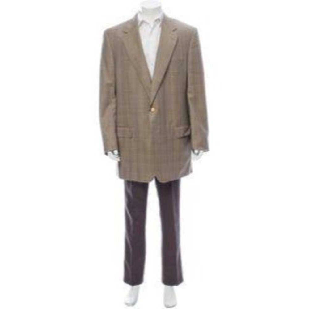 ERMENEGILDO ZEGNA Wool Printed Blazer